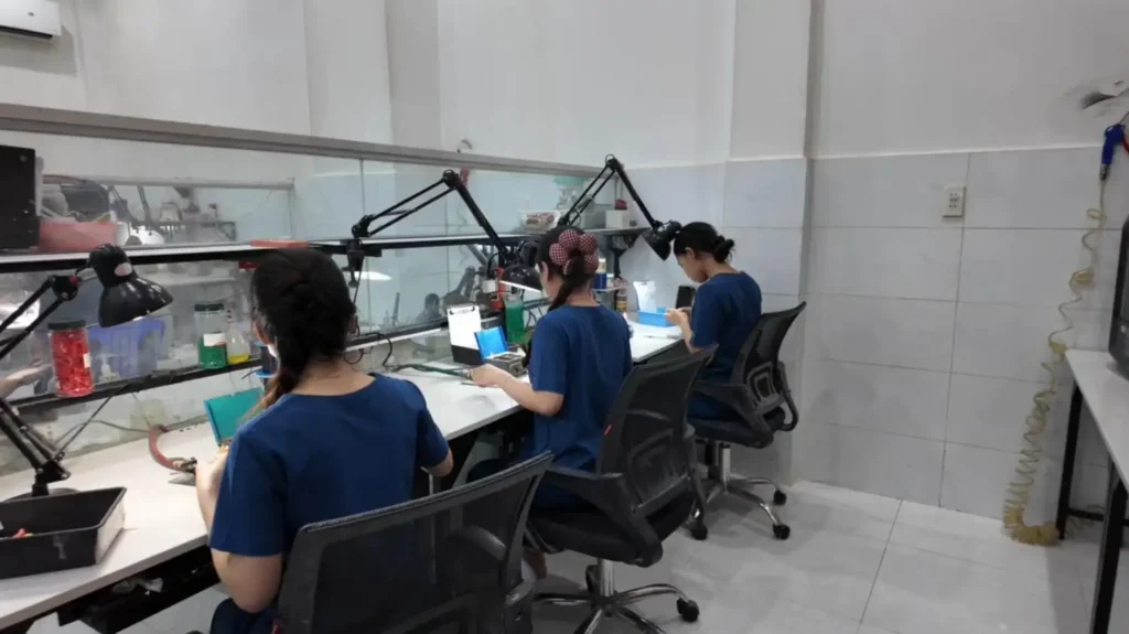 Hoàn thành nhanh chóng đúng tiến độ giao nhận linh hoạt tại Labo Nha Khoa Nguyên Ngọc